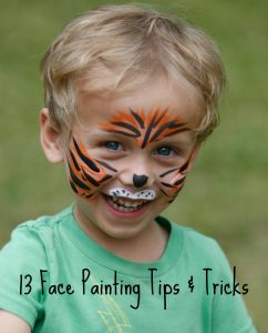 face painting tips