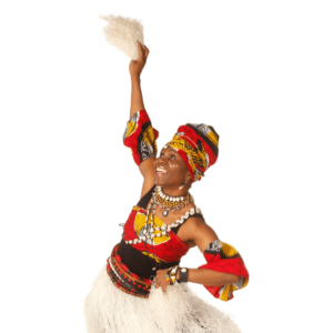 Image of woman dancing and smiling from the Africa Oyé dance party, happening June 1st-4th