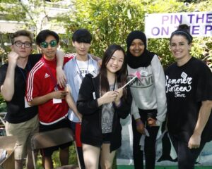 Image of a group of volunteers for Vancouver International Children's Festival