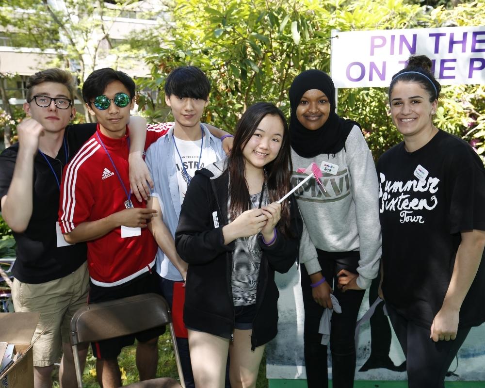Image of a group of volunteers for Vancouver International Children's Festival