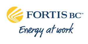 Fortis BC logo, ‘energy at work’